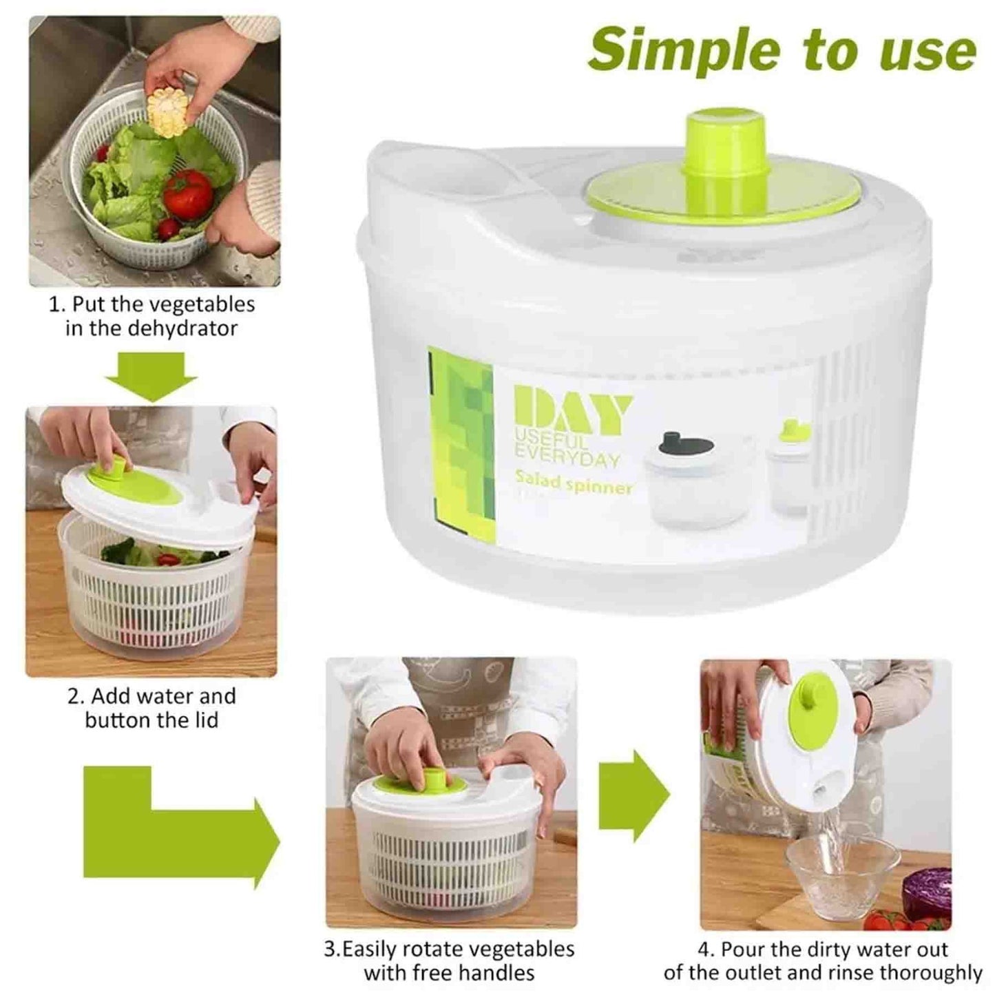Centrifuga Secador de Verduras